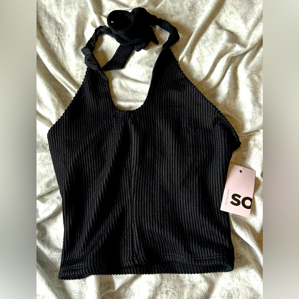 NWT SO halter top; size small